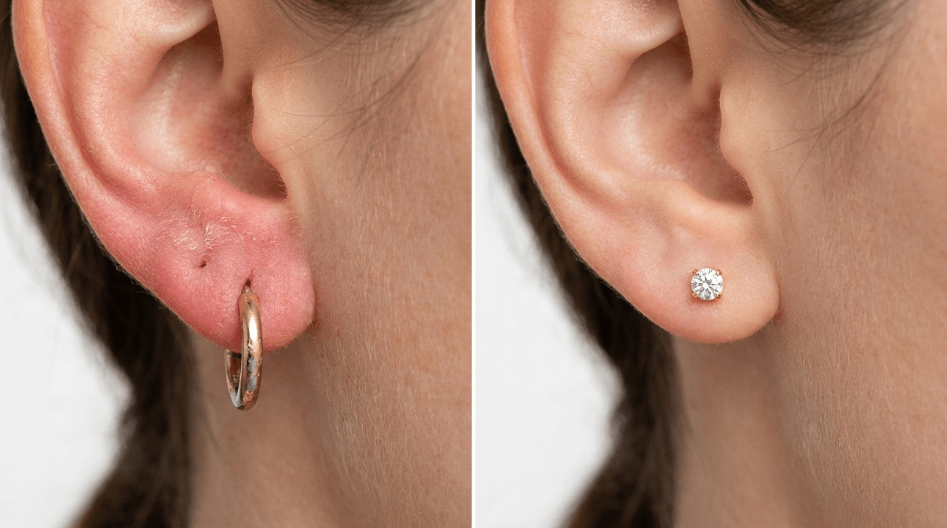 Nickel Allergy Symptoms: How to Tell if Your Earrings Are the Cause - rhokea