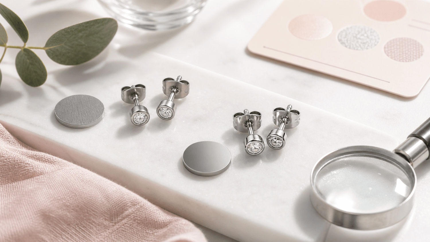 Titanium vs Surgical Steel Earrings: Which Is Better for Sensitive Ears? - rhokea