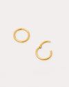 Classic Piercing Hoop in Gold — titanium — Rhokea