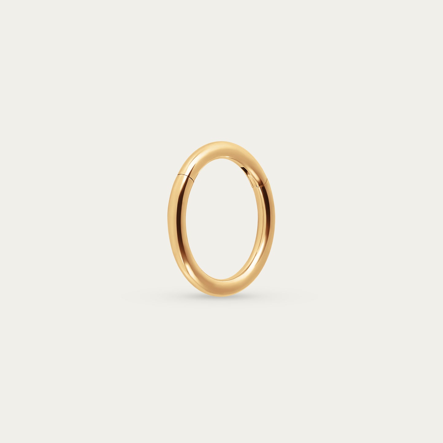 Smooth Hoop in Gold