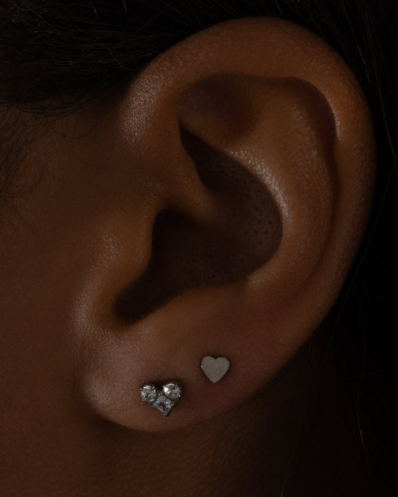 Flat Back Labret Studs